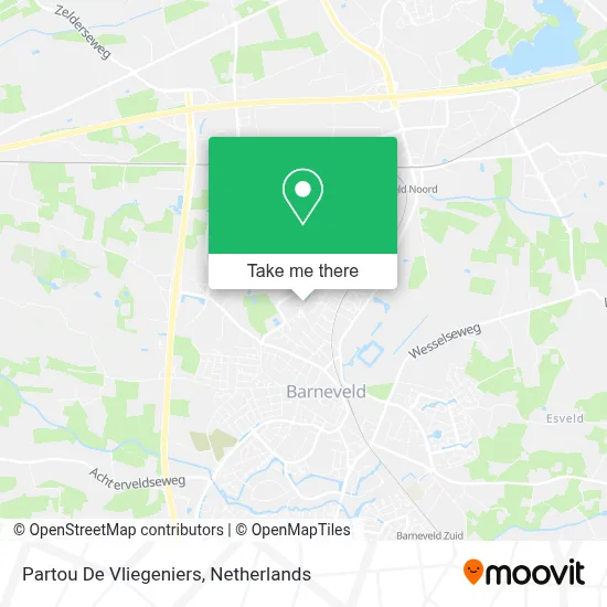 Partou De Vliegeniers map