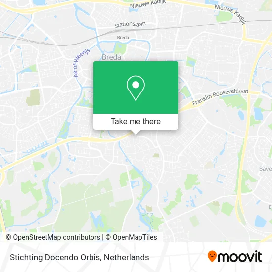 Stichting Docendo Orbis map