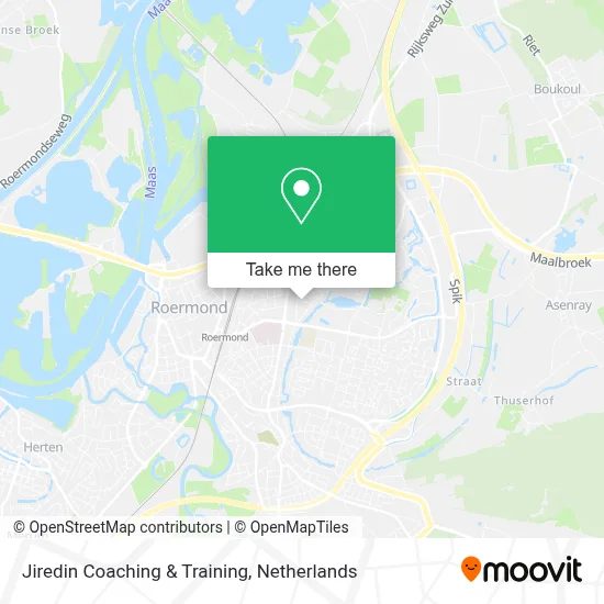 Jiredin Coaching & Training map