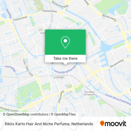 Riklis Karto Hair And Niche Perfume map