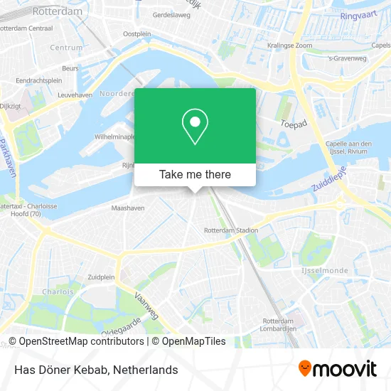 Has Döner Kebab map