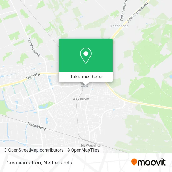 Creasiantattoo map