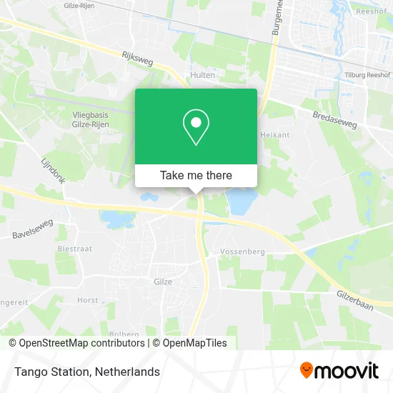 Tango Station map