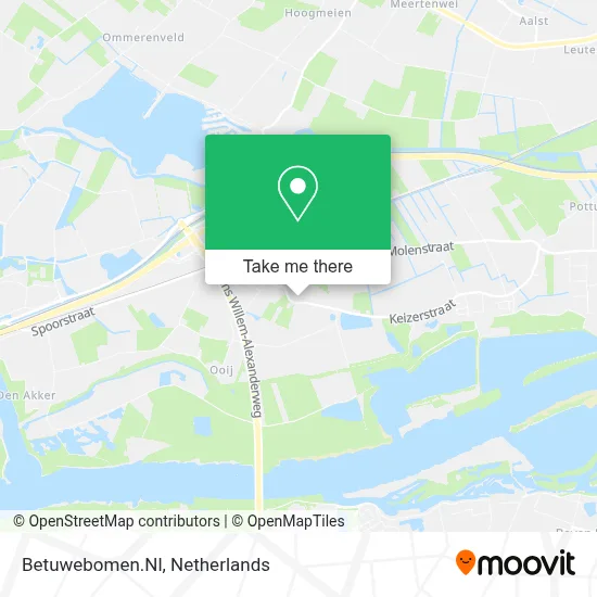 Betuwebomen.Nl map
