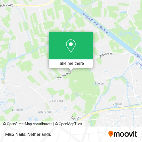 M&S Nails map
