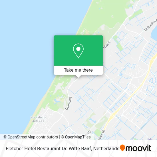 Fletcher Hotel Restaurant De Witte Raaf map