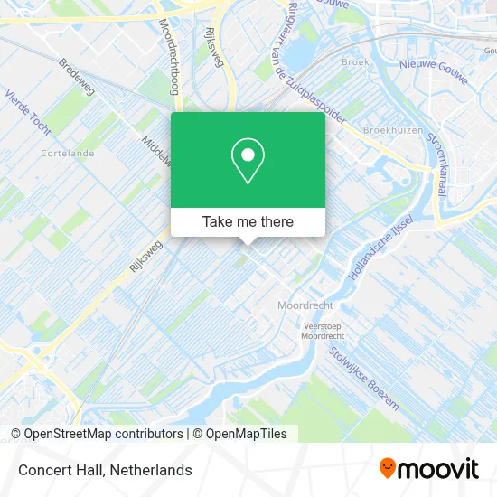 Concertgebouw Karte