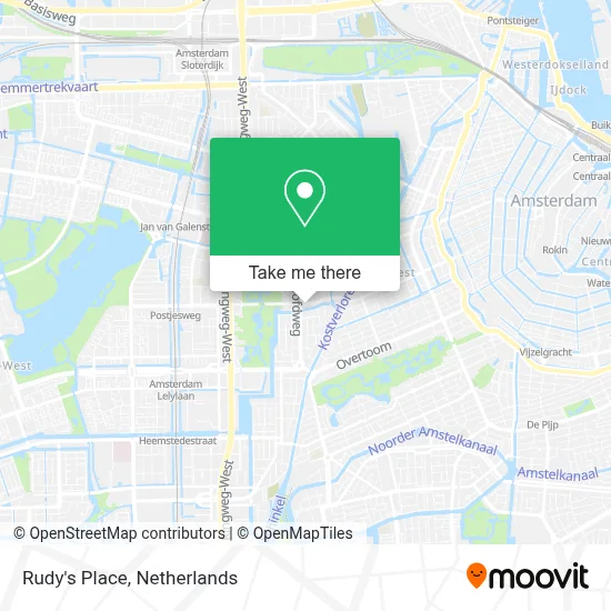 Rudy's Place map