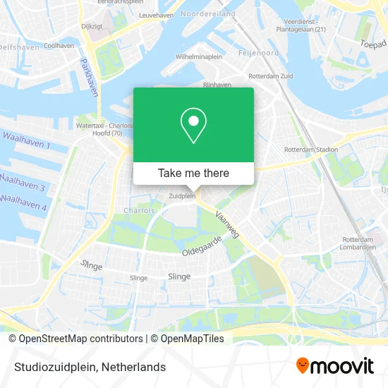 Studiozuidplein map