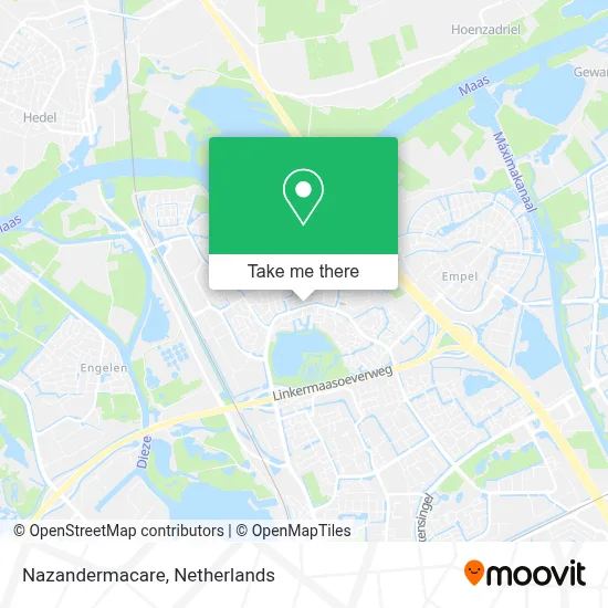Nazandermacare map