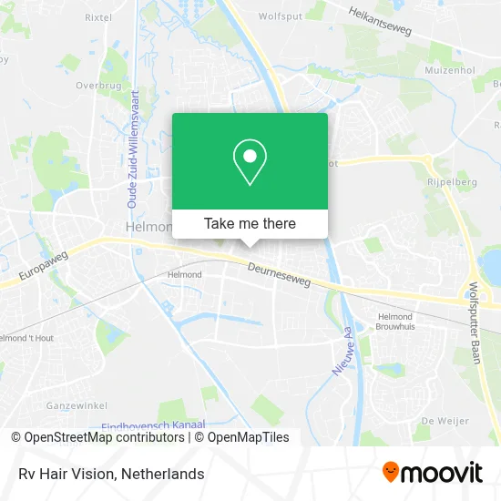 Rv Hair Vision map