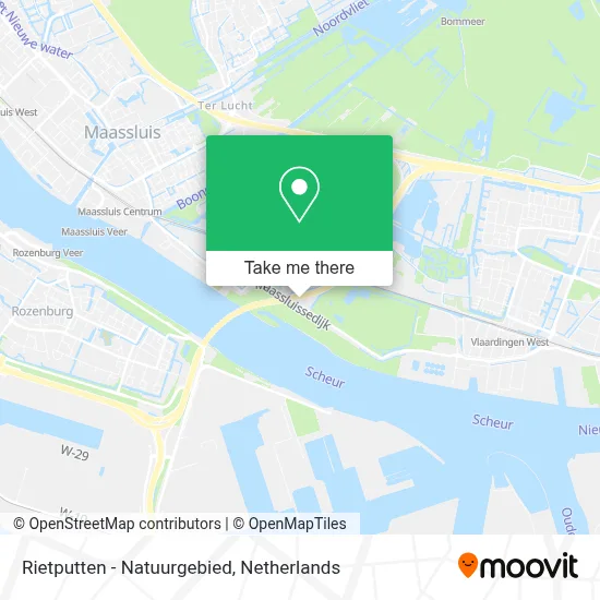 Rietputten - Natuurgebied map