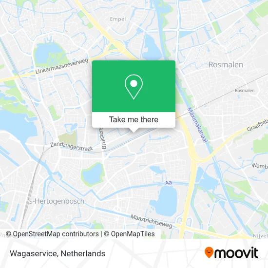 Wagaservice map