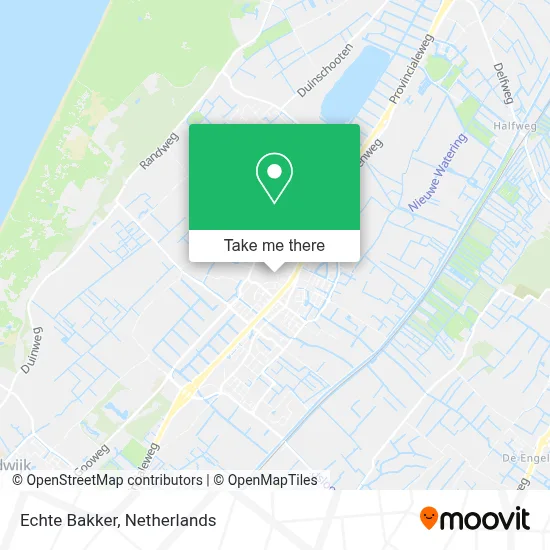Echte Bakker map