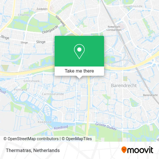 Thermatras map