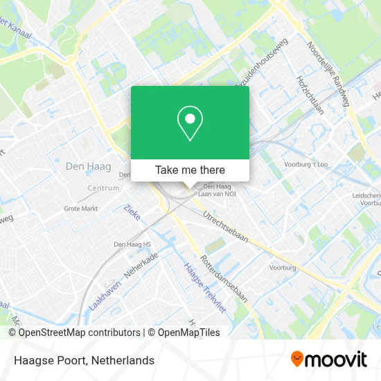 Haagse Poort map