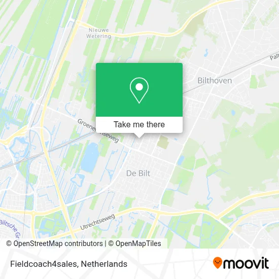 Fieldcoach4sales map