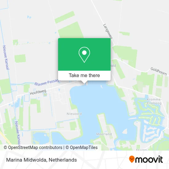 Marina Midwolda map
