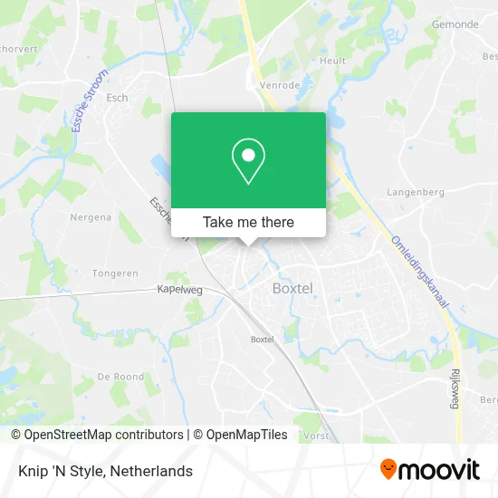 Knip 'N Style map