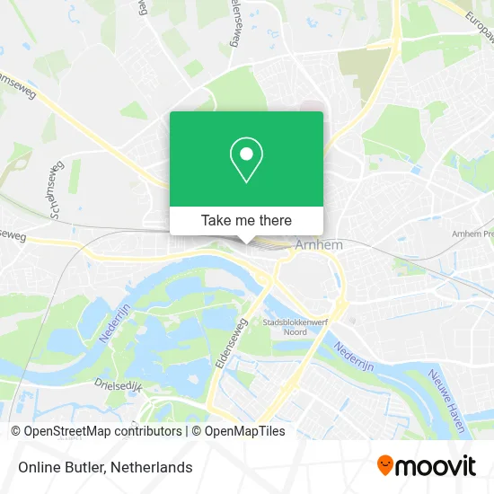 Online Butler map
