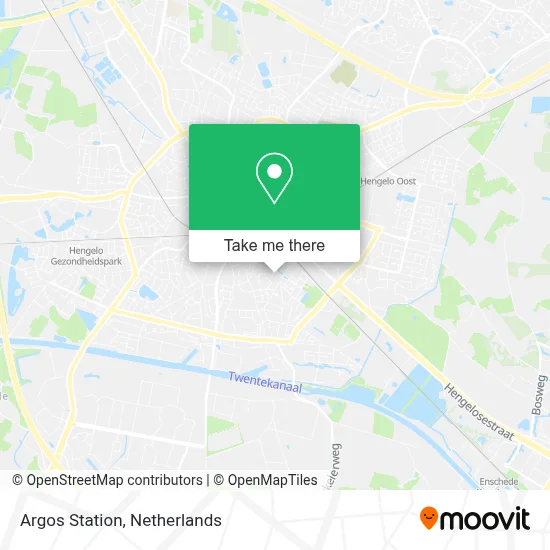 Argos Station map