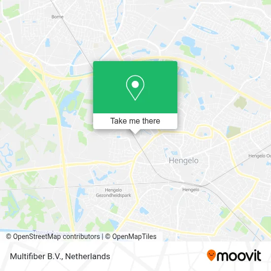 Multifiber B.V. map