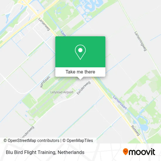 Blu Bird Flight Training Karte