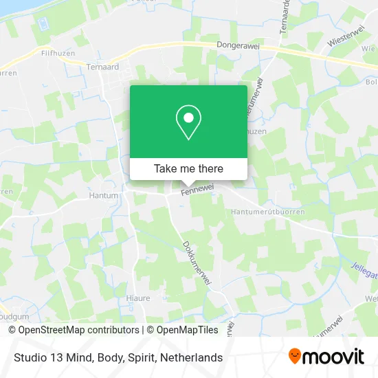 Studio 13 Mind, Body, Spirit map