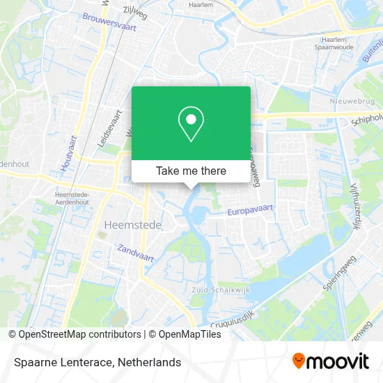 Spaarne Lenterace map