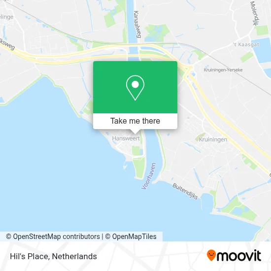 Hil's Place map