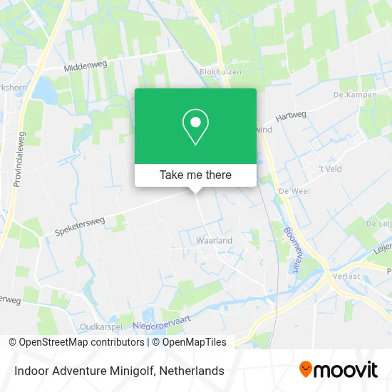 Indoor Adventure Minigolf map