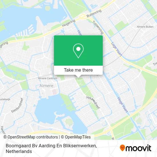 Boomgaard Bv Aarding En Bliksemwerken map