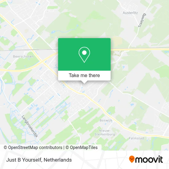 Just B Yourself map