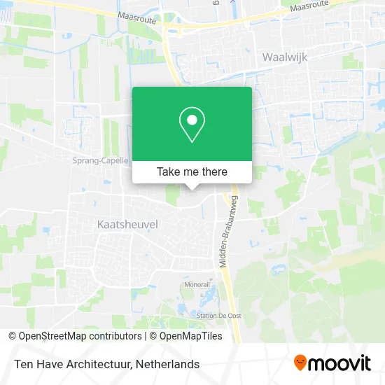 Ten Have Architectuur map