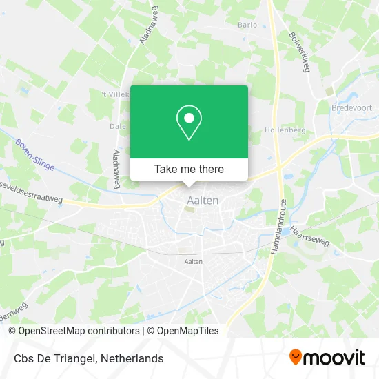 Cbs De Triangel map