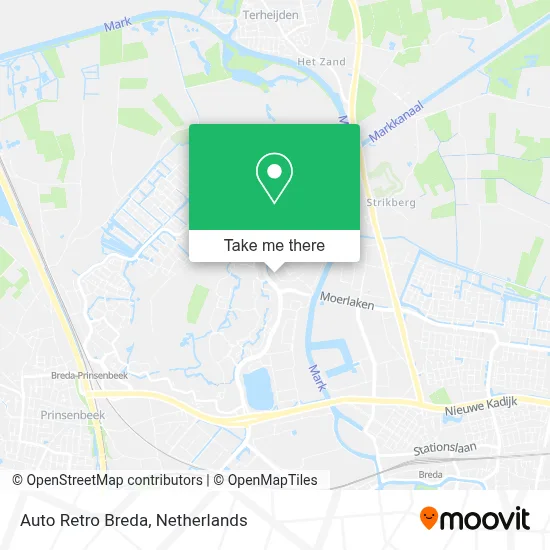 Auto Retro Breda Karte