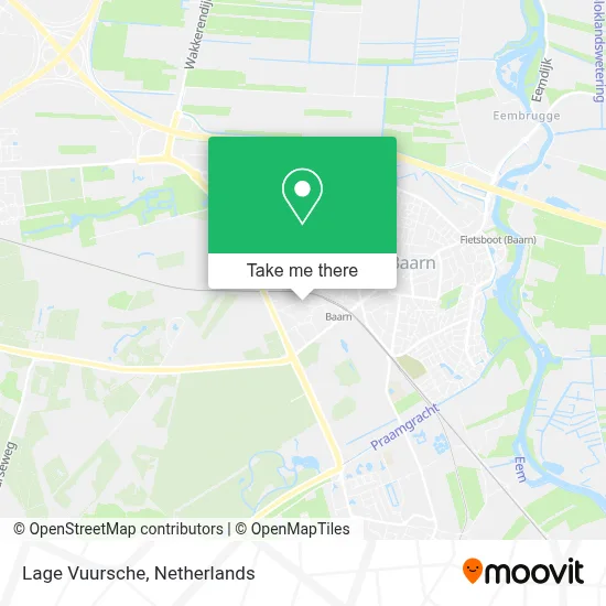 Lage Vuursche map