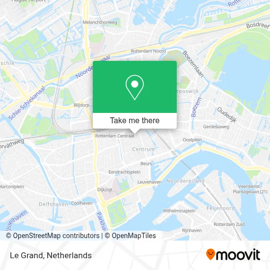 Le Grand map