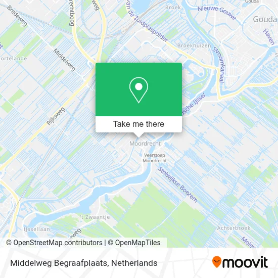 Middelweg Begraafplaats map