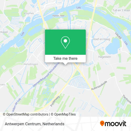 Antwerpen Centrum Karte