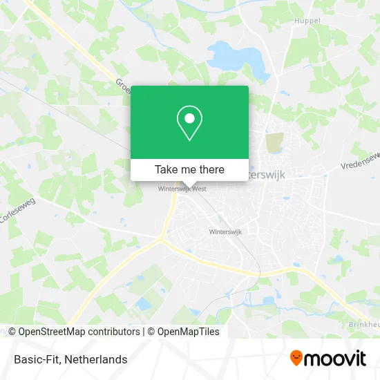 Basic-Fit map