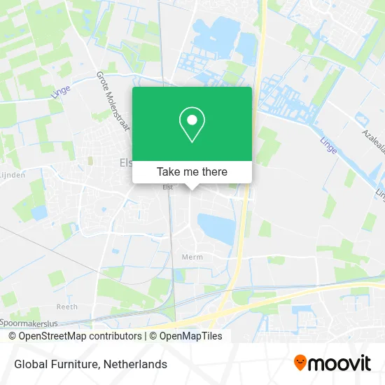 Global Furniture map