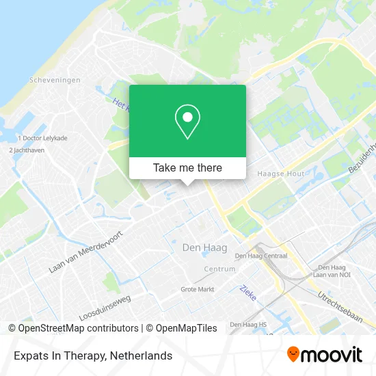 Expats In Therapy map