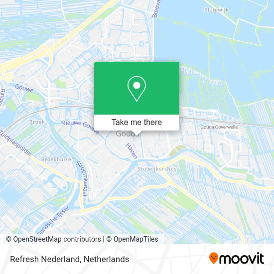 Refresh Nederland map