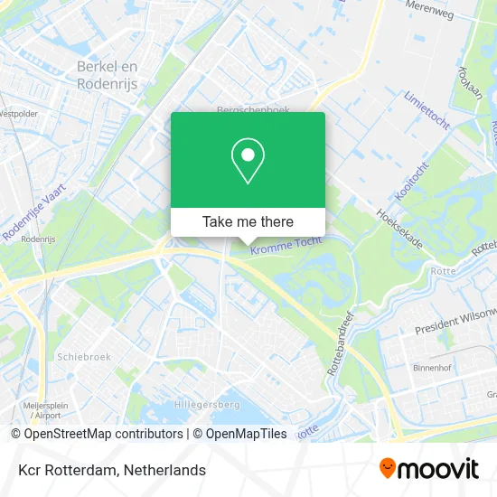 Kcr Rotterdam map