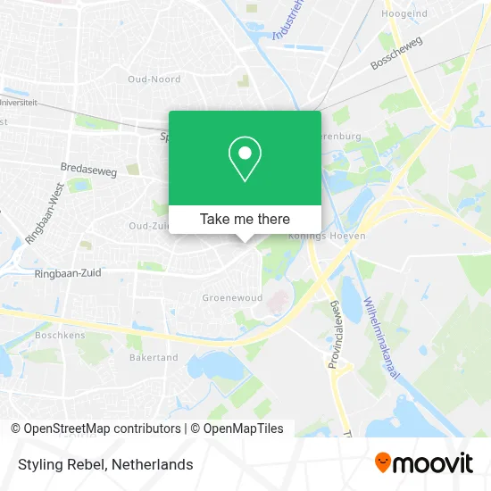 Styling Rebel map