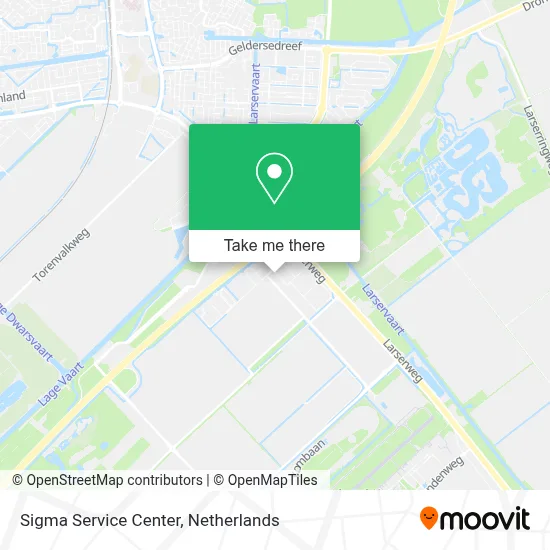 Sigma Service Center map