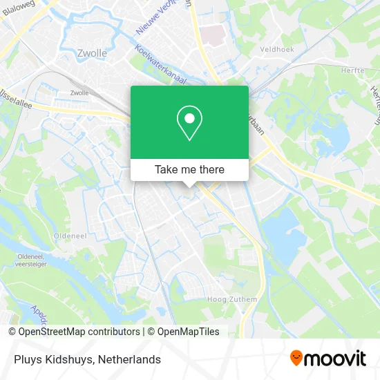 Pluys Kidshuys map