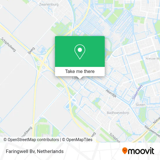 Faringwell Bv map