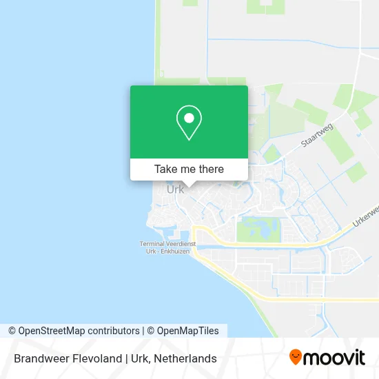 Brandweer Flevoland | Urk map